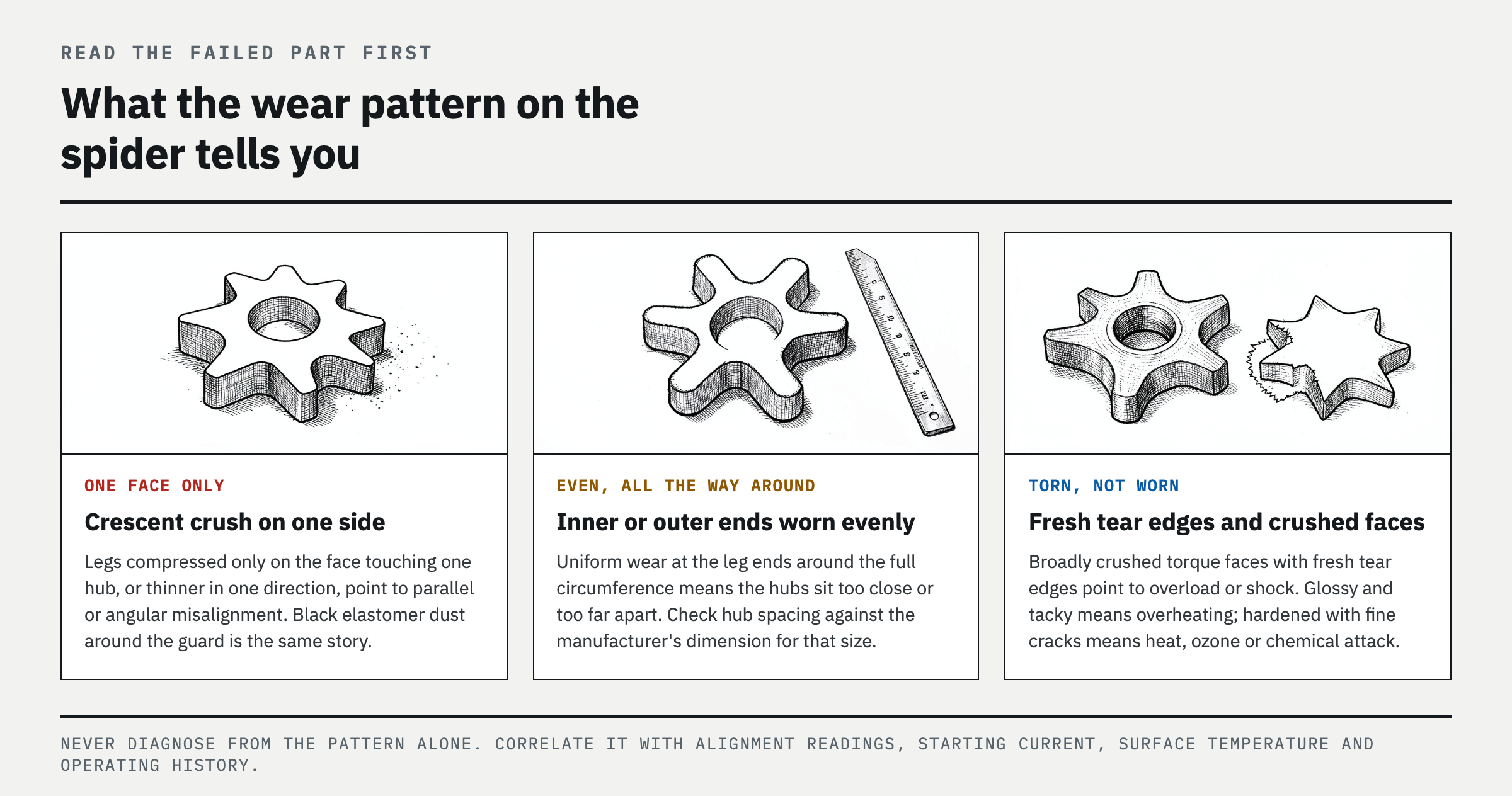 Diagnosis by Cause: How to Read the Wear Pattern